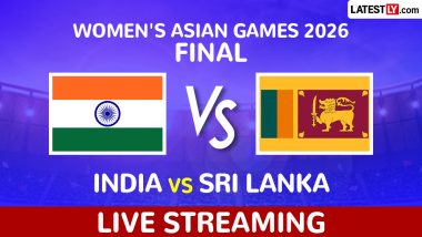 India vs Sri Lanka Live Streaming and Free Telecast of Women&rsquo;s Asian Games 2026 Cricket Final in India