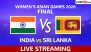 India vs Sri Lanka Live Streaming and Free Telecast of Women’s Asian Games 2026 Cricket Final in India