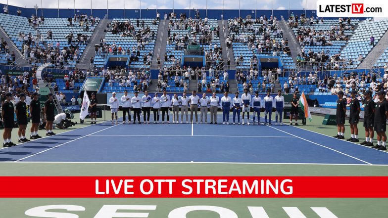 India vs South Korea, Davis Cup 2026 Free Live Streaming in India: Watch Qualifiers Round 2 Online on Veto App