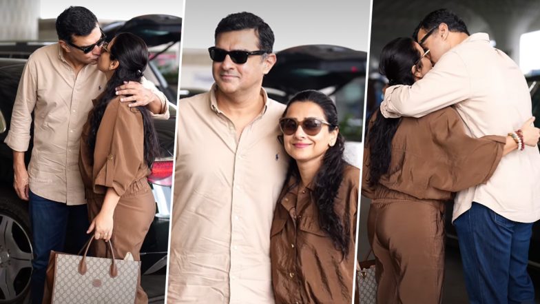 Vidya Balan and Siddharth Roy Kapur Share Romantic Kiss at Mumbai Airport in Rare PDA