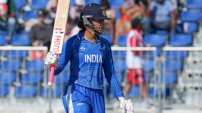 Smriti Mandhana Becomes First Woman Cricketer to Score 11,000 International Runs, Achieves Feat in Asian Games 2026 Gold Medal Match vs Sri Lanka