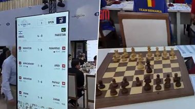 Pakistan Forfeits Opening Match Against Israel at FIDE Chess Olympiad 2026 in Samarkand