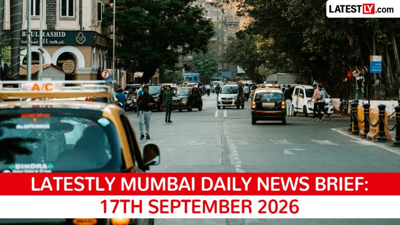 Mumbai Latest News Today on September 17th, 2026: Jarange Protest, FDA Crackdown &amp; Ganeshotsav Updates