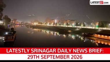 Srinagar Latest News Today on September 29th, 2026: Statehood Resolution, OPS & New Bills