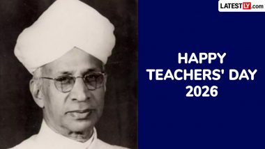 Happy Teachers&rsquo; Day 2026: Wishes, Dr Radhakrishnan&rsquo;s Quotes, Messages and Wallpapers To Share