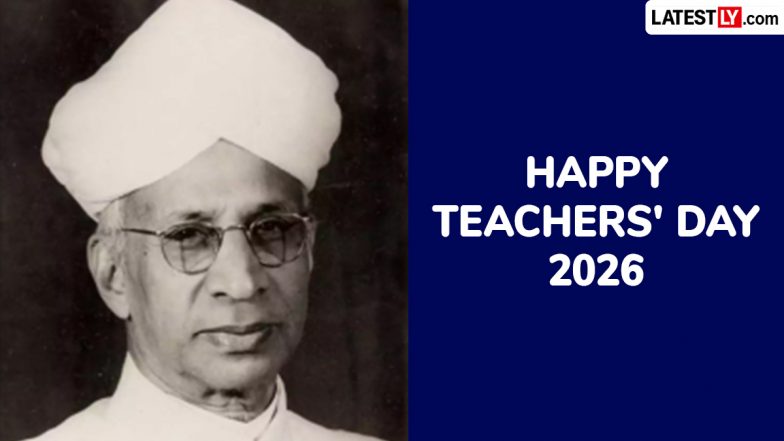 Happy Teachers&rsquo; Day 2026: Wishes, Dr Radhakrishnan&rsquo;s Quotes, Messages and Wallpapers To Share