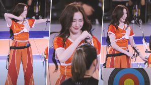 social-viral-Thai Pop Star Aheye’s Archery Gold With Three Perfect 10s at ‘Olympop 2026’ Goes Viral Again