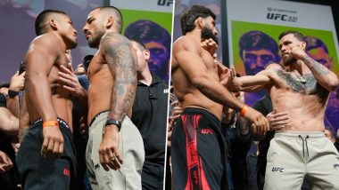 UFC 331 Free Live Streaming Online: Watch Telecast of Joshua Van vs Alexandre Pantoja and Other Fights on TV in India