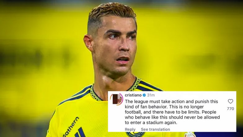 Cristiano Ronaldo Demands Lifetime Stadium Bans For Fans Following Disgraceful Diogo Jota Chants at Ruben Neves