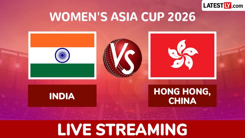India vs Hong Kong China, Live Streaming and Free Telecast of Women's Asia Cup 2026 in India