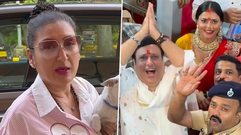 Did Sunita Ahuja React to Govinda&rsquo;s Lalbaugcha Raja Visit With Komal Rani Swarnkar?