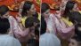 Shah Rukh Khan Trolled for Wiping Face With Manager Pooja Dadlani’s Dupatta at Lalbaugcha Raja in Wife Gauri Khan’s Presence