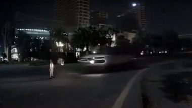 Noida Hit-and-Run Video: Man Hit by Speeding Car While Returning With His Birthday Cake