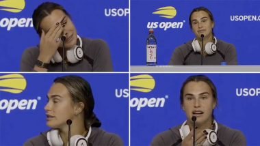 US Open 2026: Aryna Sabalenka Hits Back at Reporter With &lsquo;A Joke&rsquo; Remark in Fiery Presser