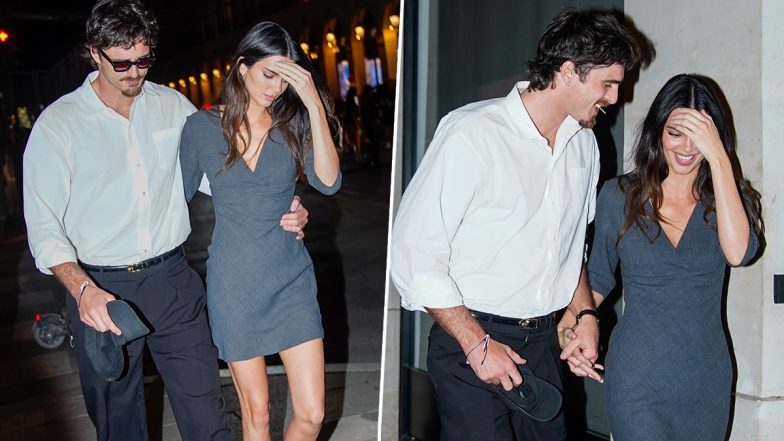 Kendall Jenner and Jacob Elordi Melt Hearts With Adorable PDA During Paris Night Out