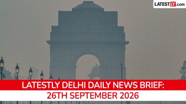 Delhi Latest News Today on September 26th, 2026: Smart Lights, High Court Directives & Safety Audits