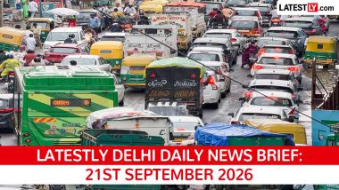 Delhi Latest News Today on September 21st, 2026: SIR Row, Bus Strike, Chandni Chowk & Airport Runway