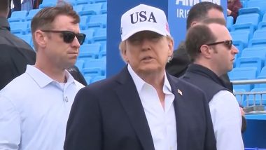 Donald Trump Calls AI Critics &lsquo;Negative Forces&rsquo; As Tech CEOs Urge Slowdown, Says US Leads China (Video)