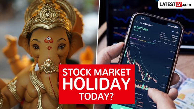 Stock Market Holiday Today, September 14, for Ganesh Chaturthi 2026? Know If BSE and NSE Are Open