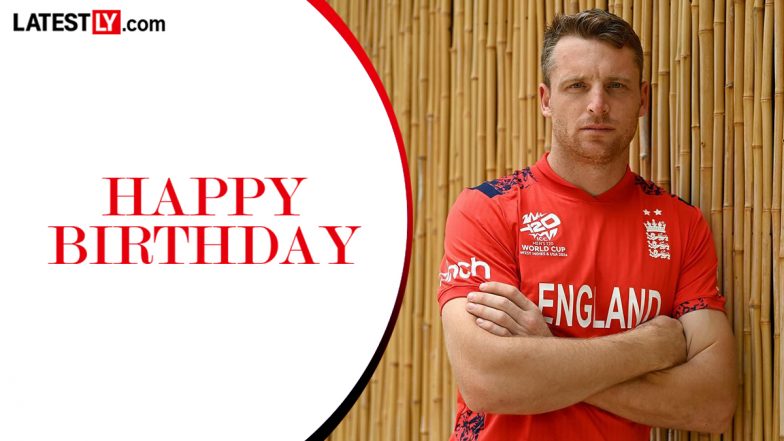 Jos Buttler Birthday Special: Celebrating T20 World Cup Winner as He Turns 36