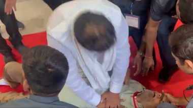 Viral Video Shows Telangana Minister Vakiti Srihari Performing CPR on IAS Officer&rsquo;s PS After Collapse