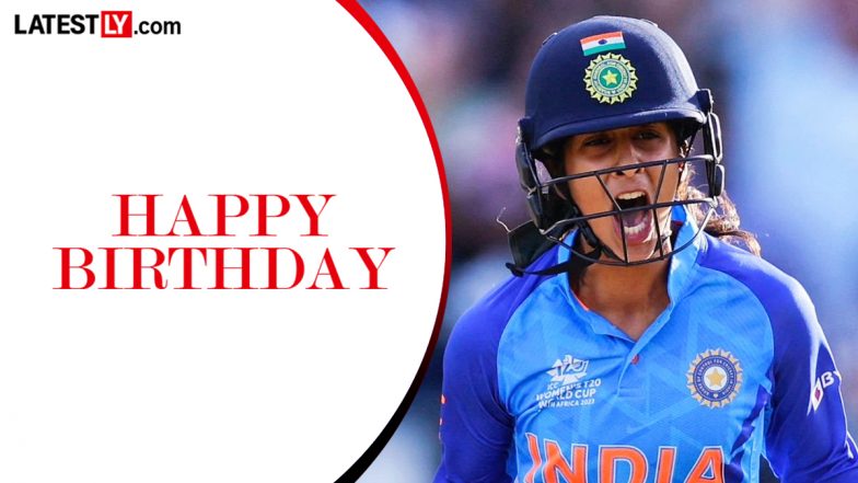 Jemimah Rodrigues Birthday Special: Celebrating India Women Cricketing Star's Journey As DC Captain Turns 26