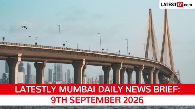 Mumbai Latest News Today on September 9th, 2026: PM Event Security, FDA Raids & Ganesh Festival Travel