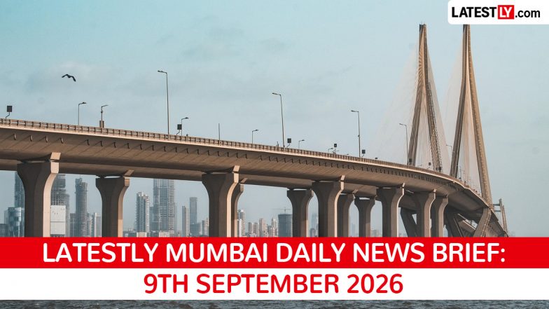 Mumbai Latest News Today on September 9th, 2026: PM Event Security, FDA Raids &amp; Ganesh Festival Travel