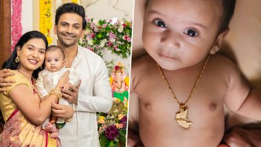 Daali Dhananjaya, Wife Dhanyatha Gauraklar Name Newborn Son &lsquo;Ereya&rsquo; on Ganesha Chaturthi 2026