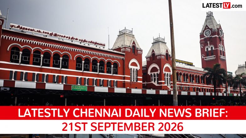 Chennai Latest News Today on September 21st, 2026: CM Vijay Takes Oath, PM Modi Projects &amp; Depositors Protest