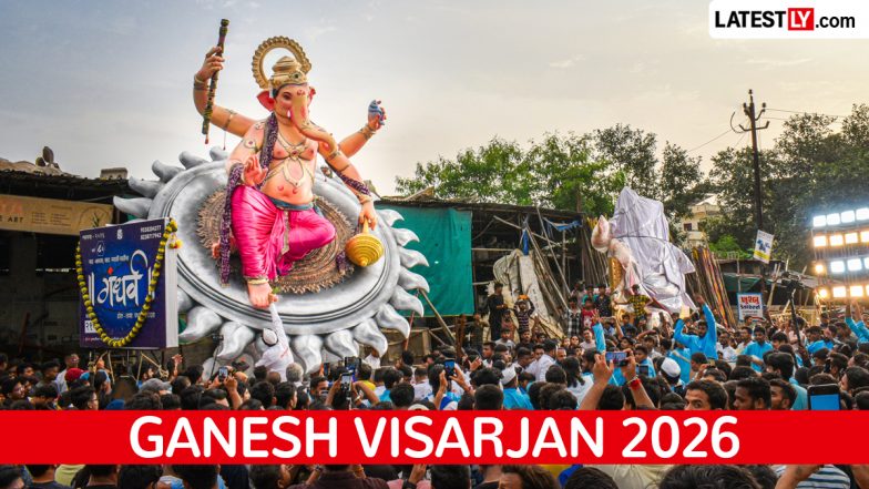Ganesh Visarjan 2026: Date, Anant Chaturdashi Tithi and Ganpati Immersion Muhurat Time
