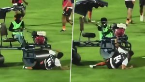 Andros Townsend Incident: Ex-England Footballer Run Over by Pitch Roller in Freak Thai League Accident.