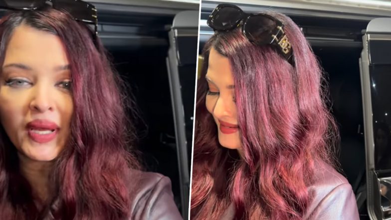 Aishwarya Rai Bachchan Sweetly Greets Paps at Mumbai Airport, Poses for Group Selfie Post Paris Fashion Week 2026