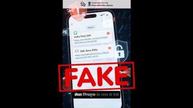 Is India Post Giving Free Gifts? PIB Fact Check Exposes Fake &lsquo;Dak Seva Gifts&rsquo; Messages