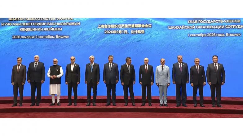 World News | 26th SCO Summit Begins in Bishkek as Heads of State Gather, Round-table Discussion Underway