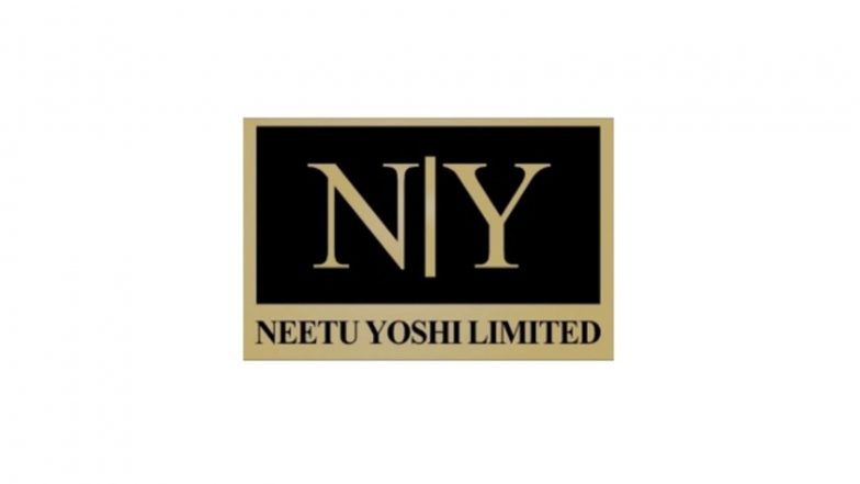 Business News | Neetu Yoshi Limited Raises Rs 27.48 Cr Through Allotment of 26.42 Lakh Convertible Warrants