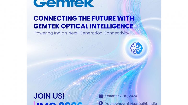 Business News | Gemtek and Dixon Advance Strategic Collaboration to Expand Optical Connectivity Business in India