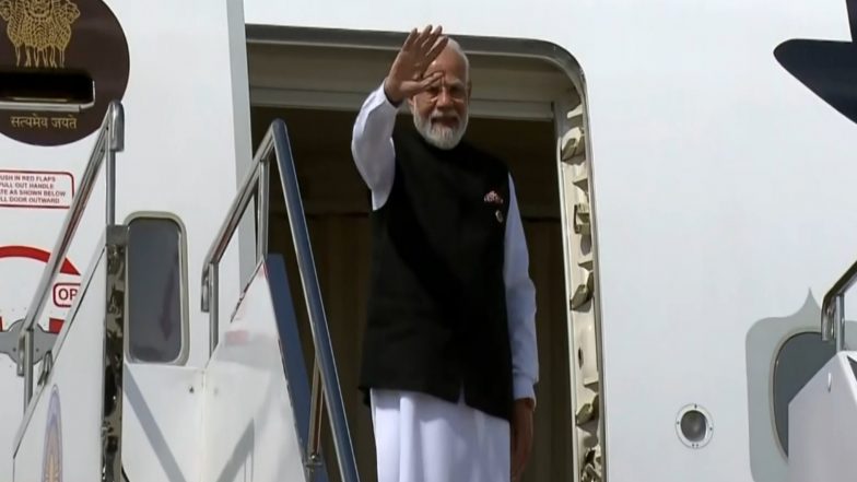 World News | PM Modi Departs for Delhi After Attending 26th SCO Summit in Bishkek