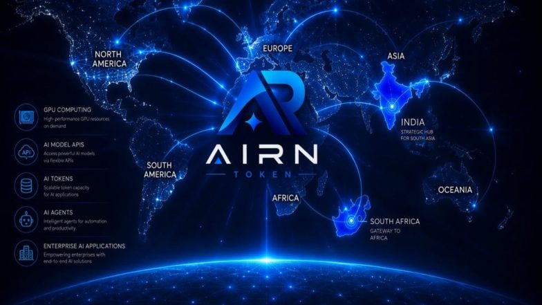 Business News | AIRN Accelerates Global AI Resource Infrastructure Expansion, with India and South Africa Emerging as Key Markets