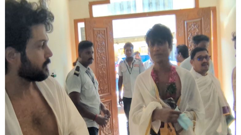 Entertainment News | Karthi, SJ Suryah Offer Prayers at Tiruchendur Temple for 'Sardar 2' Success