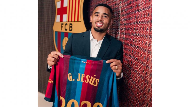 Sports News | Gabriel Jesus Joins Barcelona from Arsenal on Three-year Deal