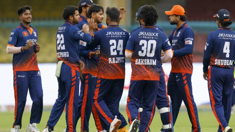 Sports News | Uttar Pradesh T20 League: Kashi Rudras Storm into Playoffs with Emphatic Win