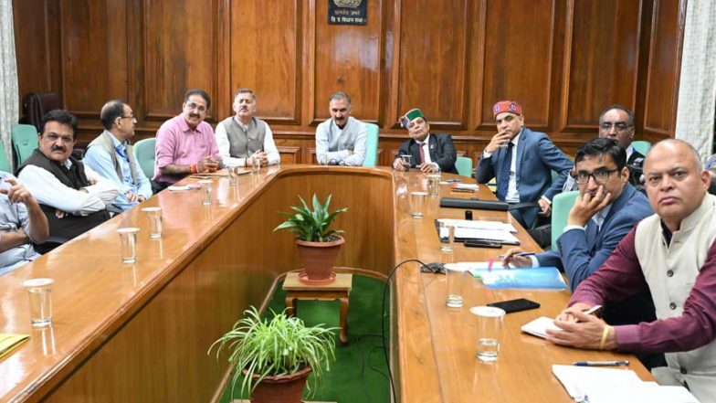 India News | Himachal CM Sukhu Reviews Progress of Proposed Him-Chandigarh City