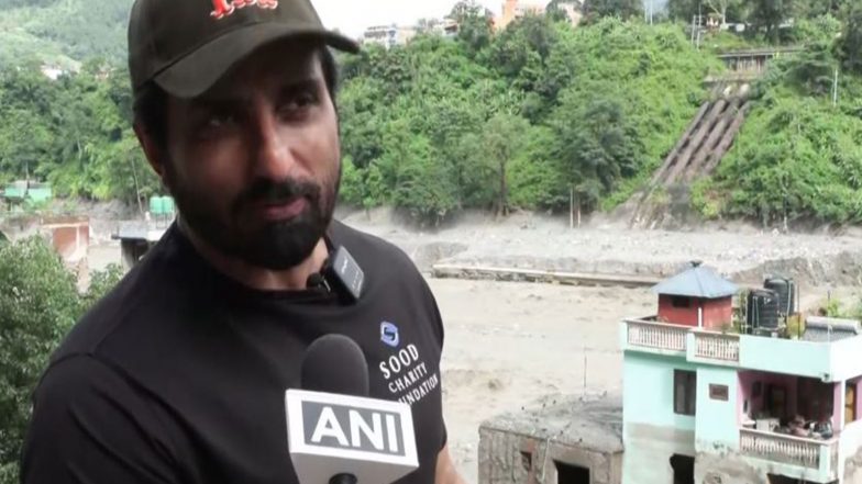 World News |  Sonu Sood Visits One of Nepal's Towns Most Devastated by Flood, Lauds India's Aid to Neighbouring Country
