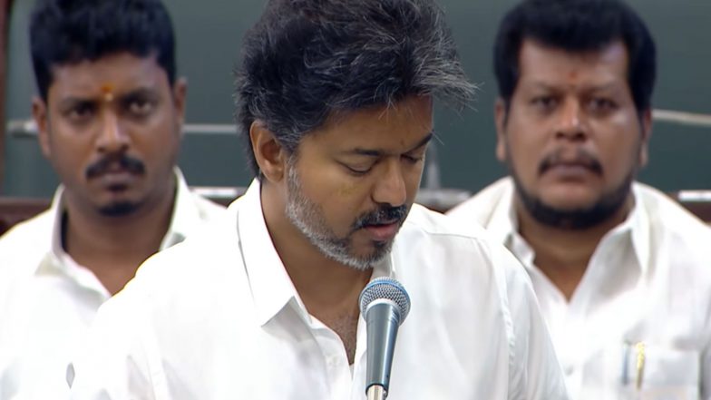 India News | Tamil Nadu: CM Vijay Announces Rs 4,800 Crore Drinking Water Schemes ; Withdrawal of Cases Against Farmers, Teachers