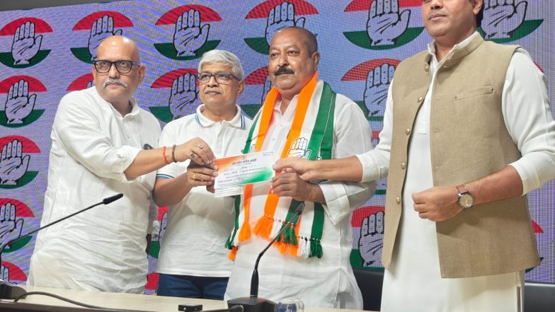 India News | AIMIM's Asim Waqar Switches to Congress in Run-up to 2027 UP Elections