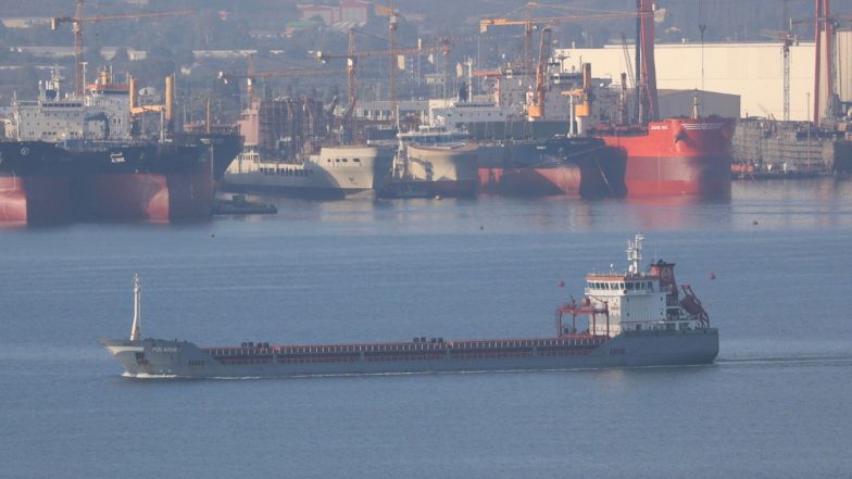 World News | 2 Commercial Ships Collide off Istanbul's Silivri Coast, 10 Crew Members Missing