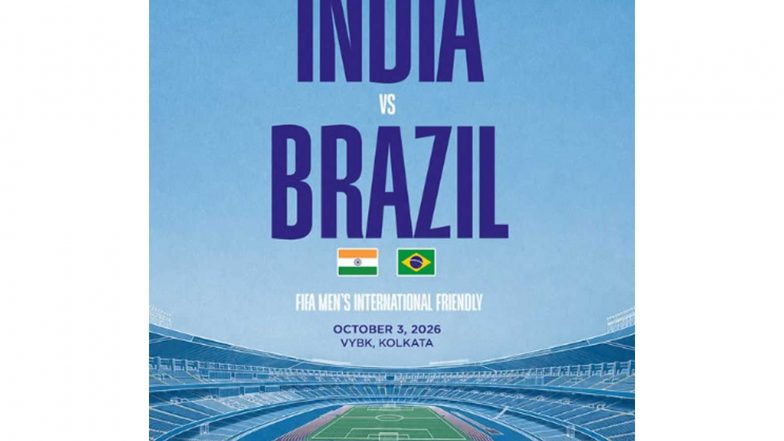 Sports News | Tickets for India Vs Brazil Friendly in Kolkata on October 3 Go Live