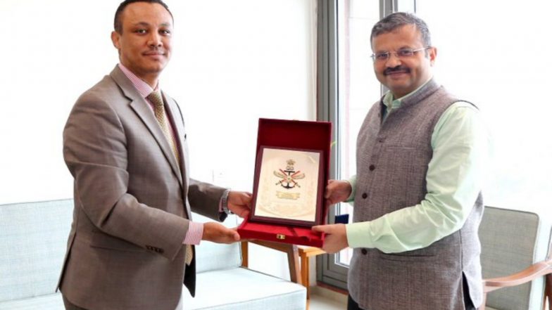 World News | India, Ethiopia Discuss Ways to Strengthen Defence Cooperation