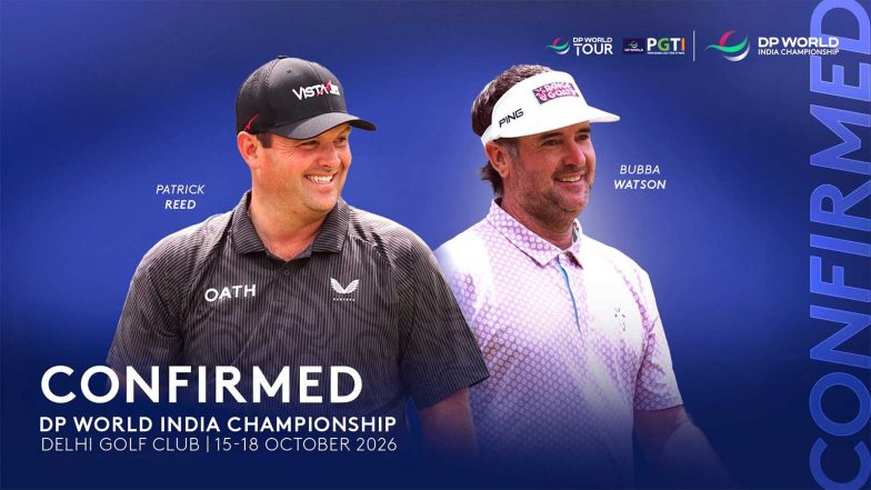 Sports News | Major Champions Reed, Watson Set for India Championship